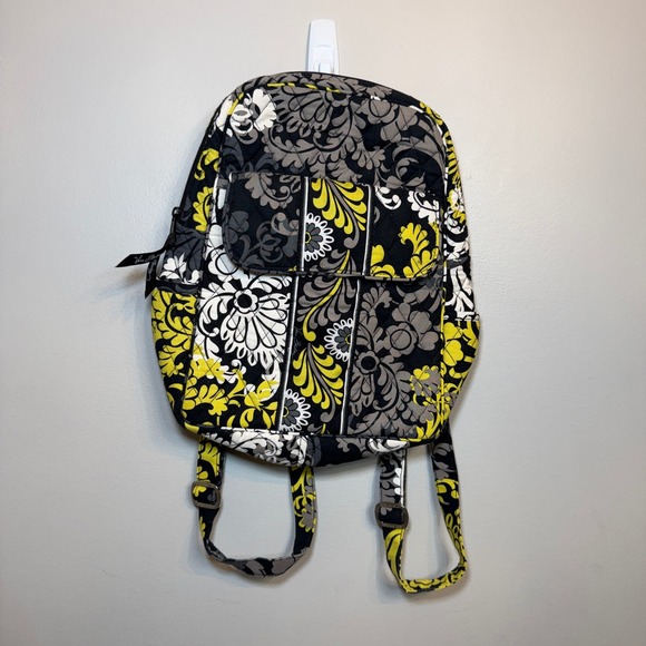 Vera Bradley Handbags - Vera Bradley Women's Quilted Baroque Floral Print Small Backpack